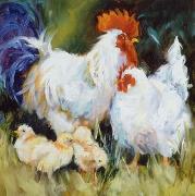 unknow artist Cocks 094 oil on canvas